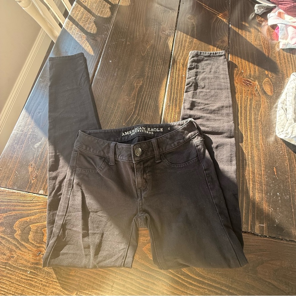 American Eagle Outfitters Black Jeggings *see description